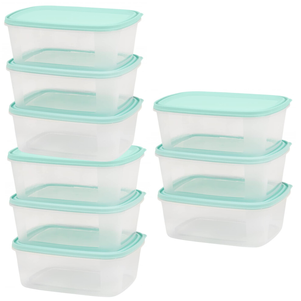 Checkmart Snap-On Airtight Containers With Lids Food Storage Containers, Meal Prep Containers With Lids - Leak Proof Microwave Freezer Dishwasher Safe
