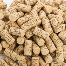 Lawei 150 Pcs Natural Wine Corks 44x22mm Premium Straight Cork Stopper Natural Wooden Corks Excellent for Bottled Wine, Beer Bottles, Liquor Bottles