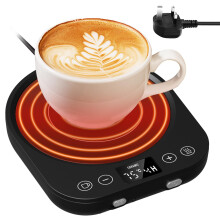 CEROBEAR Coffee Mug Warmer for Desk Cup Warmer for Home Office with Gravity Sensor 9 Temperature Setting(55-85?) & 9 Hours Auto-on/Off Function for