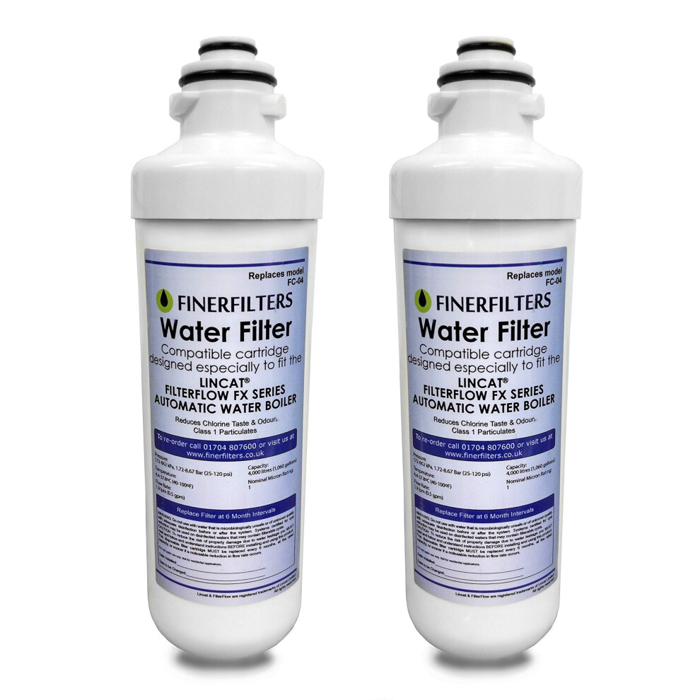 Finerfilters Fc04 Water Filter Compatible With All Lincat Filterflow Fx Series Automatic Water Boilers Including Eb3fx, Eb4fx, Eb6fx, Eb6tfx,