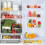 IVODEELA 7 Pack Fridge Storage Containers with Lids,Clear Food Storage Boxes with Drain Tray,Stackable Fridge Organisers,Plastic Refrigerator Storage 4