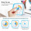 Yunbaoit Visual Timer for Kids & Adults, 60 Minute Rainbow Countdown Timer with Silent Flash Function, Time Management Tool for Classroom, Home, 3