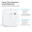 Yunbaoit Visual Timer for Kids & Adults, 60 Minute Rainbow Countdown Timer with Silent Flash Function, Time Management Tool for Classroom, Home, 5