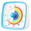Yunbaoit Visual Timer for Kids & Adults, 60 Minute Rainbow Countdown Timer with Silent Flash Function, Time Management Tool for Classroom, Home, 1