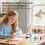 Yunbaoit Visual Timer for Kids & Adults, 60 Minute Rainbow Countdown Timer with Silent Flash Function, Time Management Tool for Classroom, Home, 2