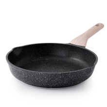 Kordisen Non Stick Frying Pans Skillet, 28 cm Granite Frying Pans Nonstick for Cooking, Healthy Induction Cookware, Heat Resistant Handle, PFOA Free
