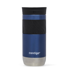 Contigo Byron Snapseal Travel Mug | Stainless Steel Thermal Mug | Vacuum Flask | Leakproof Tumbler | Coffee to Go Mug with BPA Free Easy-Clean Lid |