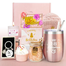 Epessa 18th Birthday Gifts for Girls, Presents for Her, Gifts for Women Turning 18, Personalised Birthday Hampers for Best Friends, Bestie, Sister,