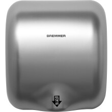 Bremmer Generic Turbo Hand Dryer | High Velocity Low Energy Eco Friendly Electric Dryer | Electric Hand Dryers for Toilets Commercial | Hand Dryer for