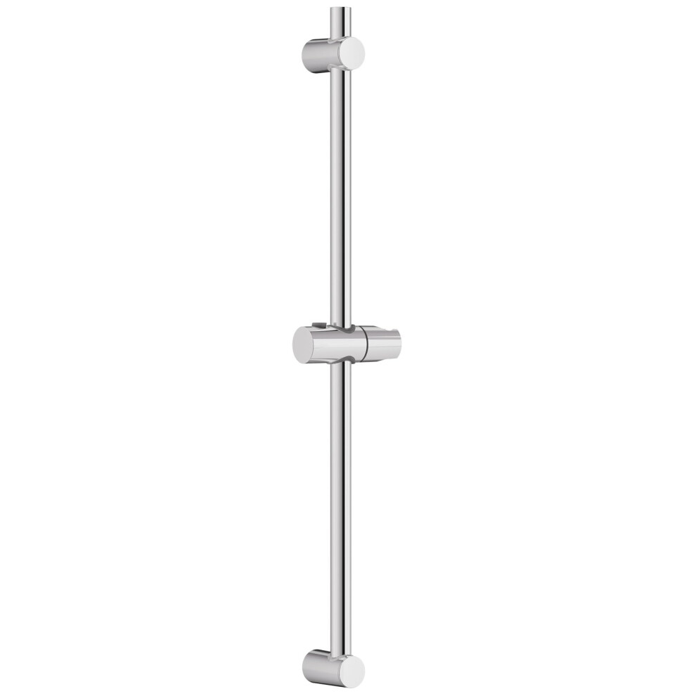 Derw Shower Riser Rail, 70Cm Durable 201 Stainless Steel Rail,Corrosion-Resistant With Electroplated Finish, Adjustable Height & 360? Rotation For 5051220989144