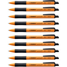 STABILO pointball - Ballpoint Pen - Pack of 10 - Black