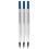 Parker Parker Original Rollerball Pen Refills - Medium Point - Blue Ink - 3 Pack 1