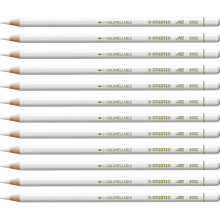 STABILO All - Coloured and Graphite Pencil - Pack of 12 - White