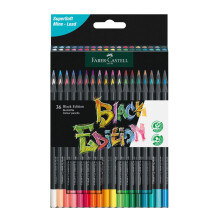 Faber-Castell Black Editition 36 x Colour Pencils