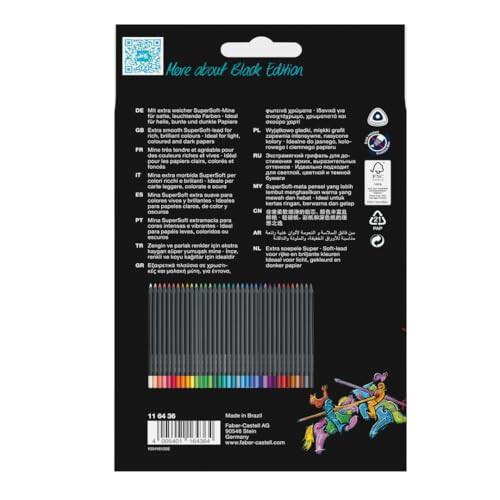 Faber-Castell Faber-Castell Black Editition 36 x Colour Pencils 1