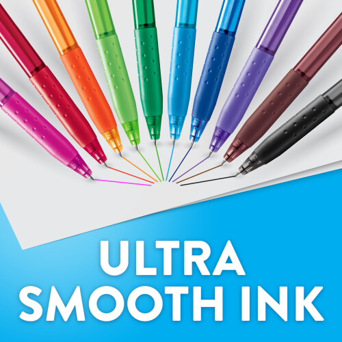 Paper Mate Paper Mate InkJoy 300RT Retractable Ballpoint Pens | Medium Point (1.0 mm) | Assorted Colours | 24 Count 1
