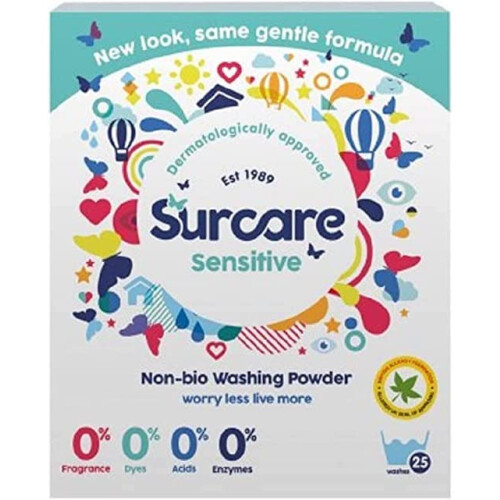Surcare Sensitive Non Bio Laundry Powder, 1.625kg 2