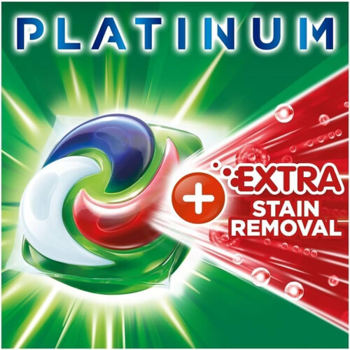 ARIEL Ariel Platinum Plus Extra Stain Removal Pods, 50 Pods 2