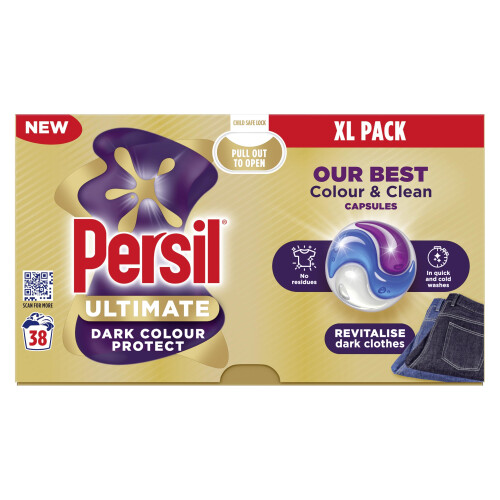Persil Persil Ultimate Dark Colour Protect Washing Capsules 38 washes