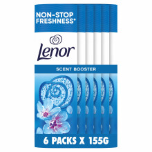 Lenor Laundry Perfume In-Wash Scent Booster 6 Packs x 155g - Spring Awakening, Non-Stop Freshness for Up to 12 Weeks