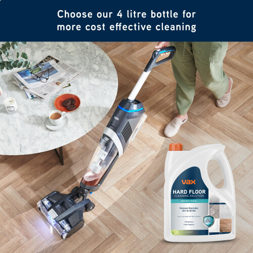 Vax Vax 4L Hard Floor Antibacterial Cleaning Solution Citrus Burst Scent R 1