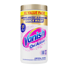 Vanish Gold Oxi Action Stain Remover & Whitening Booster Powder For Whites 1.9 kg | Removes Tough Stains Even at 20?C | Restores Whiteness of Greyed