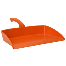 Vikan 56607 High Quality Polypropylene Dustpan / Shovel 330mm Wide, Orange