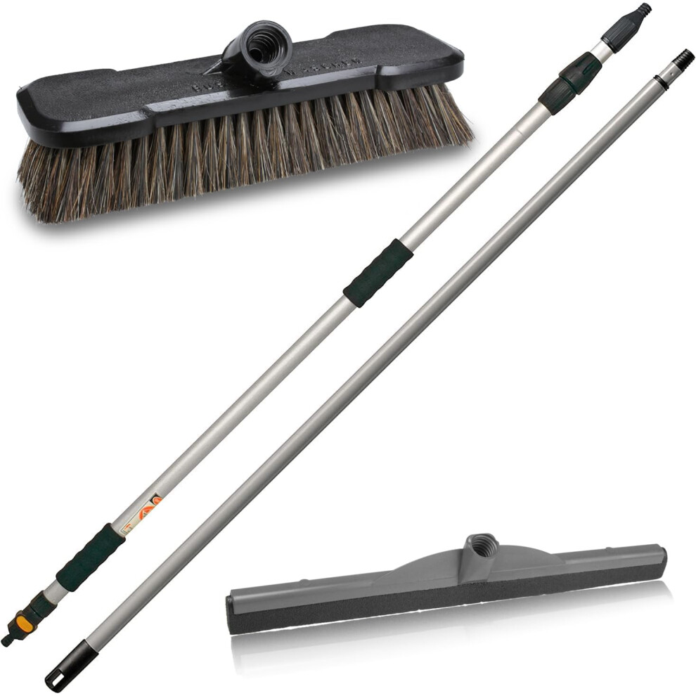 Ippa Cleaning Photovoltaic And Solar Panels, Cars, Caravan, Truck, Campers And Buses. Car Wash. Water Brush. 5051121025941