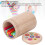 Jouet de tri en bois multicolore : 16 bâtons, 10 pièces 9