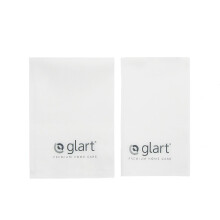 Glart 4212 Set of 2 ultra microfibre cloths, window cloths, window cloths, 40x45 cm and 60x45 cm for windows and household, more thorough than cotton
