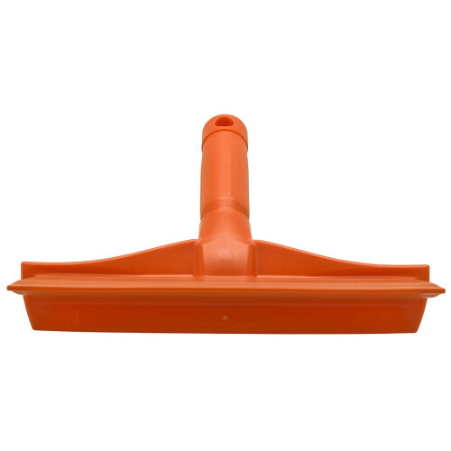 Vikan 71257 Rubber Polypropylene Frame Bench Single Blade Squeegee, 10", Orange 2