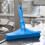 Vikan 71257 Rubber Polypropylene Frame Bench Single Blade Squeegee, 10", Orange 5