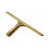 Ettore 10012 Solid Brass Squeegee, Rubber, 6-inch 1