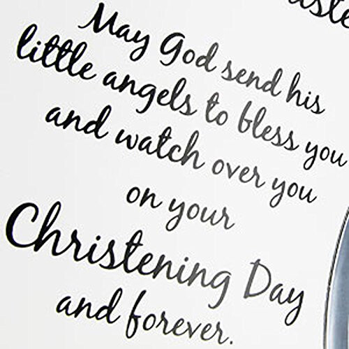 White Christening Day Photo Frame Gift 1