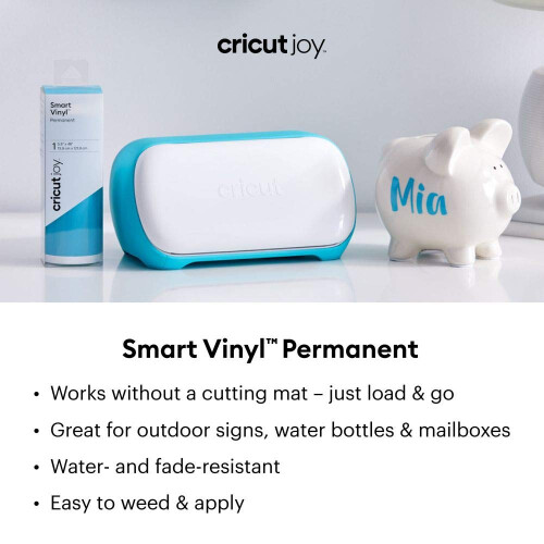 Cricut Joy Smart Vinyl ? Permanent Value Roll (10 ft) 1