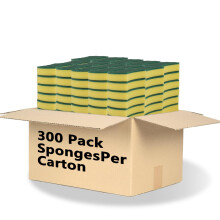 300 Pack Kitchen Cleaning Sponges, Eco Non-Scratch for Dish,Scrub Sponges?