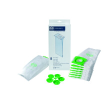 Sebo SBO6629 3.0ltr Ultra Bag Suitable For K Cleaners Box Of 8, White, Packaging may vary
