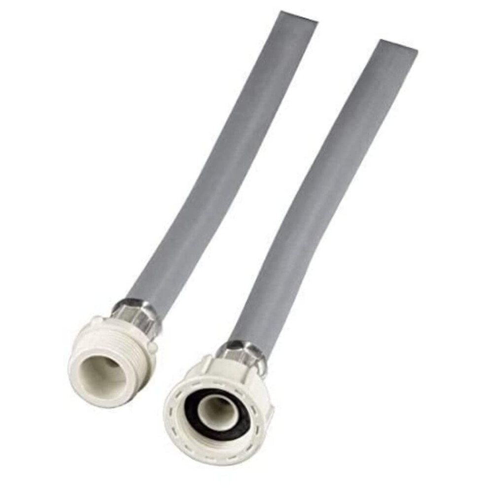 Xavax Extension For Washing Machine And Dishwasher Hose | Cold Water Inlet Hose | 2.5 M, Grey, 1 - Pack