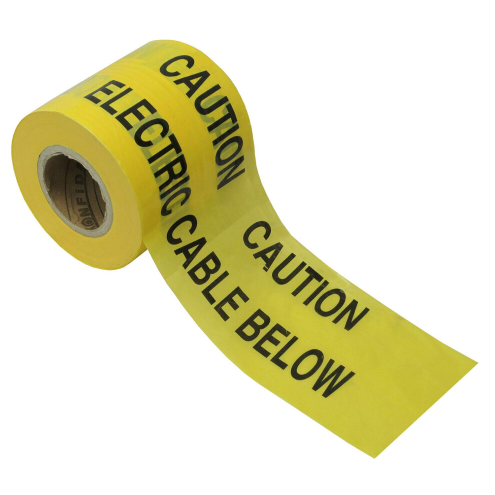 Faithfull 365M Warning Tape - Electric