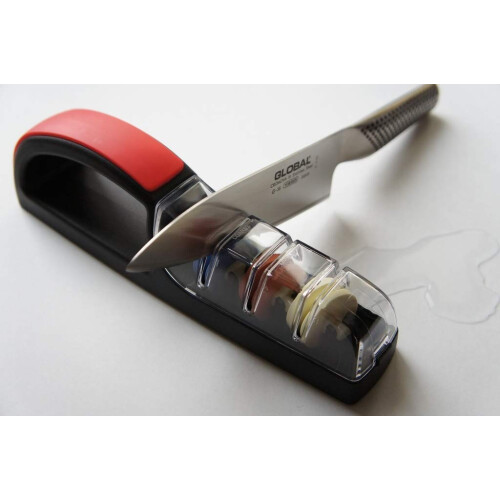 Sharp sharp Mino Plus 3 Ceramic Water Sharpener 550 - Black/Red 1