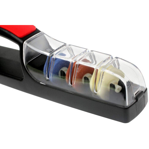 Sharp sharp Mino Plus 3 Ceramic Water Sharpener 550 - Black/Red 2