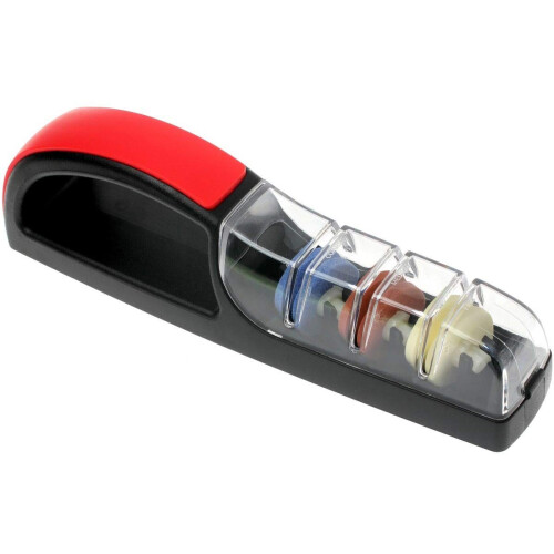 Sharp sharp Mino Plus 3 Ceramic Water Sharpener 550 - Black/Red