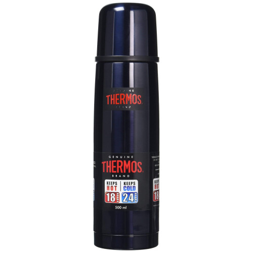 Thermos ThermosLight and Compact Flask, Midnight Blue, 500 ml