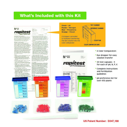 Luster Leaf 1602 Soil Test Kit, 20 1