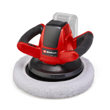 Einhell Power X-Change Cordless Car Polisher And Buffer - 18V, 2500 RPM, Battery Powered 254mm Disc Polisher - CE-CB 18/254 Li Solo Polishing Machine