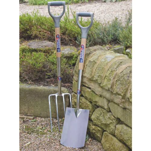 Spear & Jackson Spear & Jackson 1160SP Neverbend Stainless Digging Spade, Blue 1