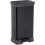 Curver Curver Metal Effect Pedal Touch Deco Bin, Black, 50 Litre 1
