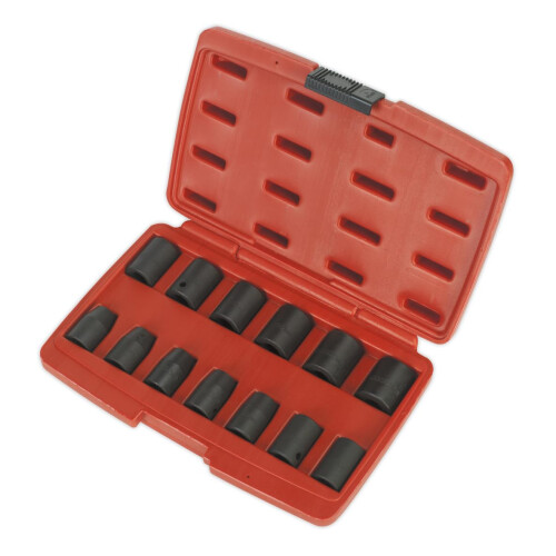 Sealey Sealey Ak5613M Impact Socket Set 13Pc 1/2Sq Drive Metric 1