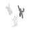 Umbra Umbra Hook, ABS, Assorted Grey, Normal 1