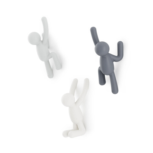 Umbra Umbra Hook, ABS, Assorted Grey, Normal